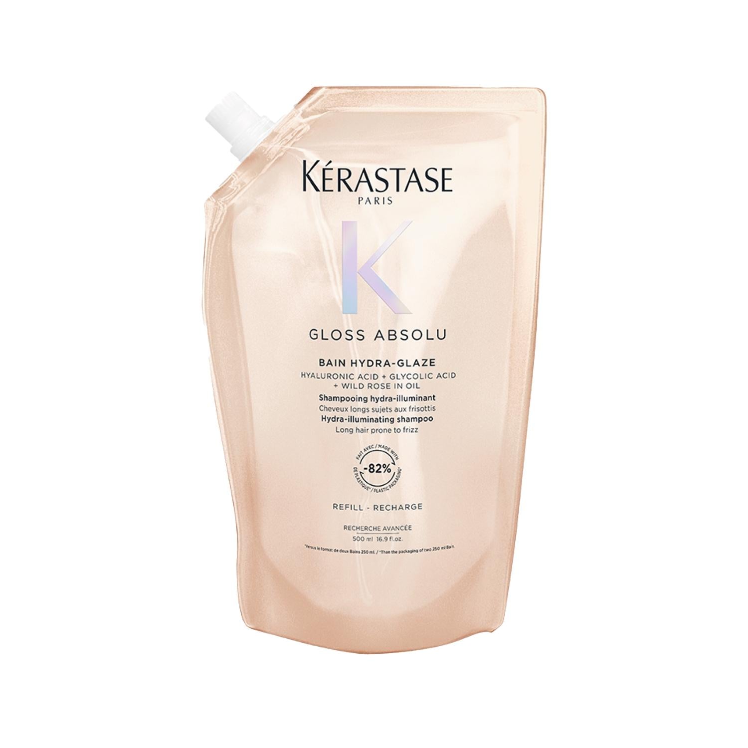 Kerastase Gloss Absolu: Hydrating & Anti-Frizz Shampoo for Long Hair - Refillable, Shiny & Smooth Hair, 500ml Kerastase Shampoo: Hydrating, Anti-Frizz Long Hair Solution shampoo for long hair, frizz control shampoo, hydrating shampoo, refillable shampoo, Kerastase shampoo, shampoo for frizzy hair, anti frizz shampoo, hair shampoo, best shampoo for long hair, shampoo, long hair, frizzy hair, hydration, frizz control, refillable, hair care, hair, beauty, hair cleanser, anti-frizz, women's hair care, smooth ha