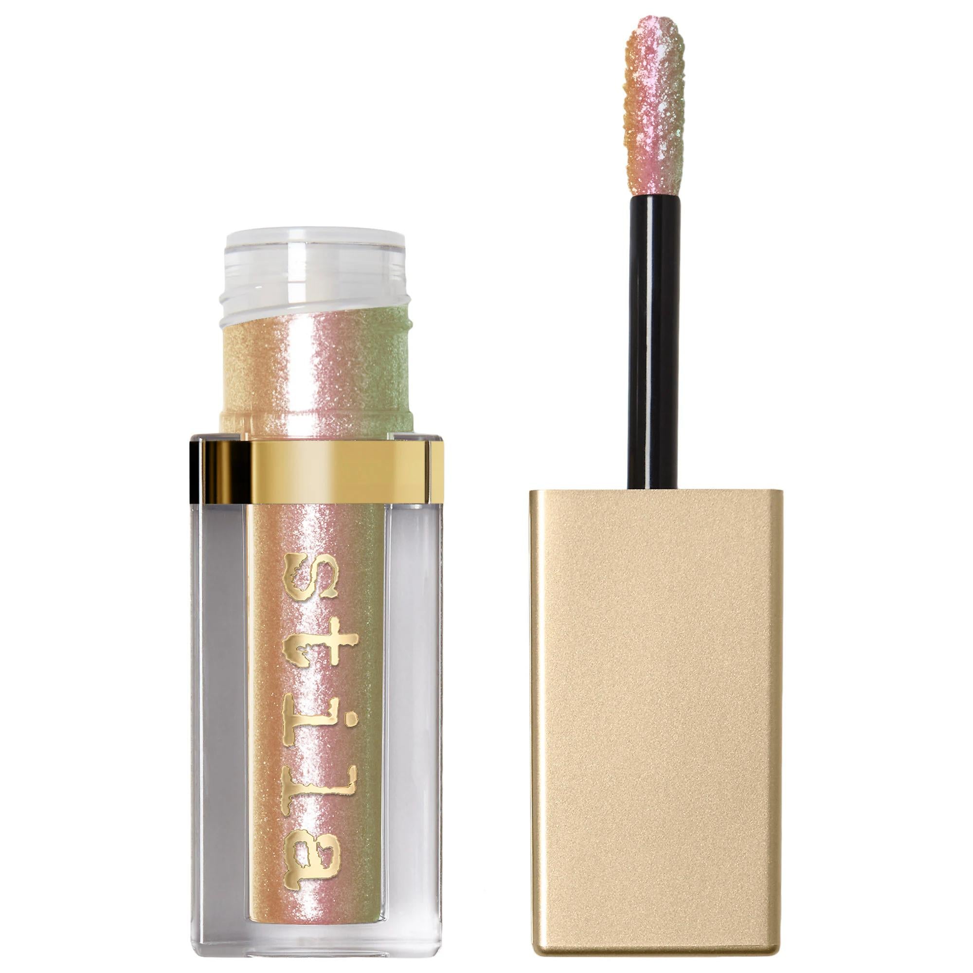 Glitter & Glow Liquid Eye Shadow - Long-Lasting Glitter Eyeshadow, Paraben-Free & Phthalate-Free Makeup Glitter & Glow Liquid Eye Shadow - Long-Lasting & Paraben-Free liquid eye shadow, glitter eyeshadow, long-wearing eyeshadow, paraben-free cosmetics, phthalate-free makeup, sparkly eye makeup, makeup for bold looks, long-lasting makeup, cleaner beauty products, cosmetic products free from harsh chemicals, eye shadow with minimal fallout, glittery eye color