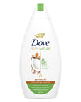 Dove Moisturizing Shower Gel with Coconut Oil & Almond Extract - Nourishing & Hydrating Body Wash, 15.22 fl oz - view 4
