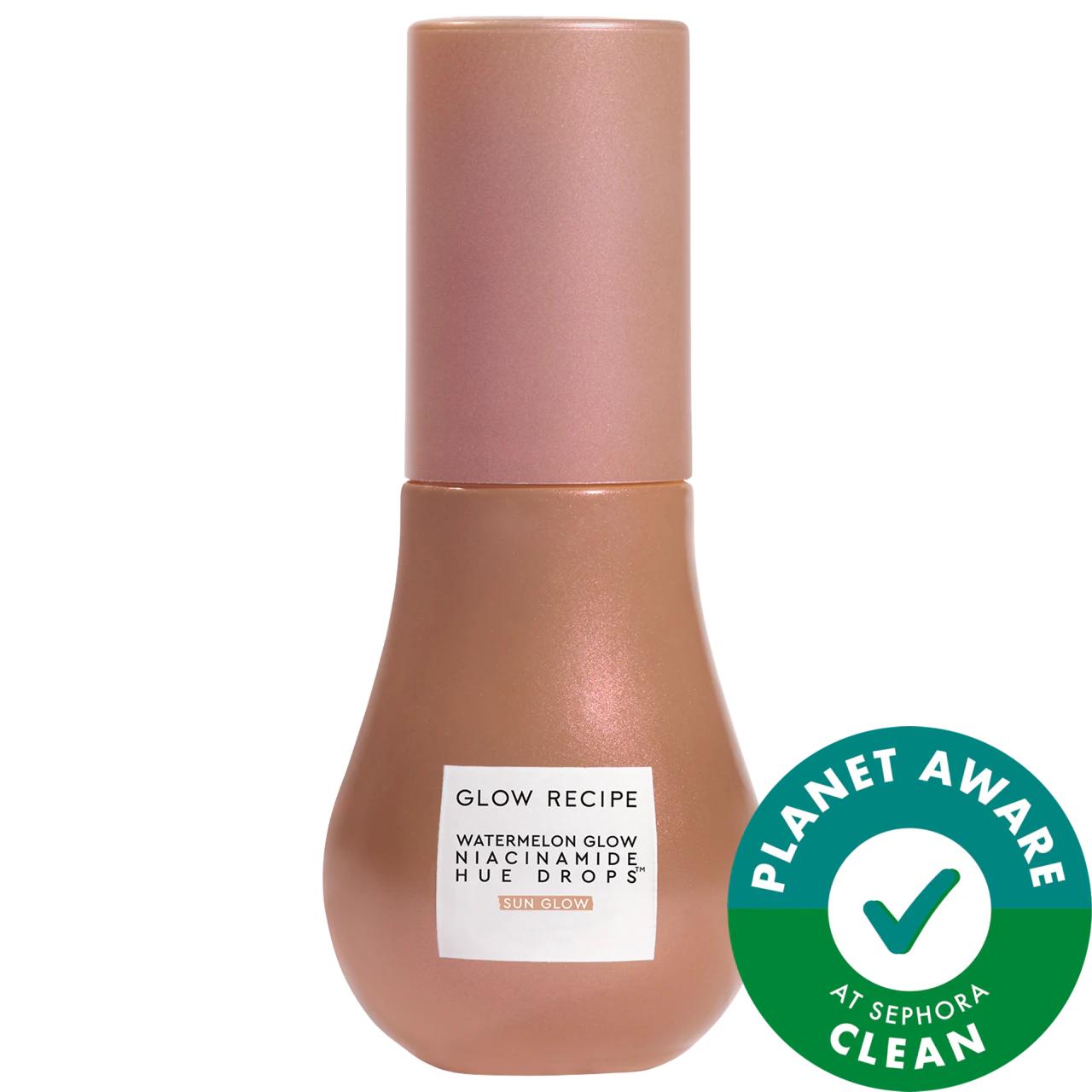 Glossier Watermelon Glow Niacinamide Hue Drops Serum - Brightening, Hydrating Niacinamide Serum for Uneven Skin Tone Glossier Niacinamide Serum for Uneven Skin Tone | Brightening & Hydrating Niacinamide Serum, Skincare for uneven tone, Hydrating serum, Clean beauty products, Cruelty-free skincare, Brightening serum, Lightweight gel serum, Glossier, Skincare, Face Serums, Uneven Tone, Dryness, Dullness, Normal Skin, Dry Skin, Combination Skin, Oily Skin