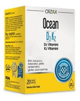Orzax Ocean D3 K2 Vitamin Drops: Superior Liquid D3K2 Supplement for Bone & Immune Support - Gluten-Free, Sugar-Free, Lactose-Free Orzax D3 K2 Vitamin Drops: Bone & Immune Support | Gluten-Free Vitamin D3 K2 drops, D3 K2 supplement, Liquid vitamin D supplement, Vitamin D for bone health, Vitamin K2 for calcium absorption, Gluten-free vitamin D, Lactose-free vitamin D, Sugar free vitamin D, Vitamin D drops for adults, Ocean D3K2, Vitamin D3, Vitamin K2, bone health, immune support, liquid supplement, gluten-