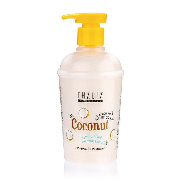 Thalia Coconut Liquid Soap 400ml - Gentle, Moisturizing, Paraben-Free Cleansing for Sensitive Skin Thalia Coconut Liquid Soap - Gentle & Moisturizing coconut liquid soap, natural skin care, paraben-free soap, moisturizing soap, gentle cleansing products, sensitive skin care, coconut extract benefits, daily cleansing, skin hydration, Thalia products