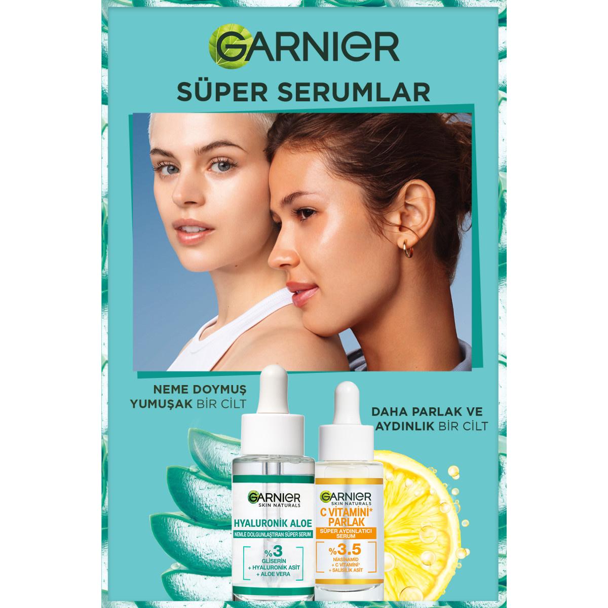 Garnier Hyaluronic Aloe Vera Hydrating Super Serum - Plump & Smooth Skin - Anti-Aging Facial Serum for All Skin Types Garnier Hyaluronic Aloe Serum: Hydrate, Plump & Smooth Skin hyaluronic acid serum, aloe vera serum, hydrating serum, anti-aging serum, Garnier serum, skin plumping serum, facial serum, serum for dry skin, serum for sensitive skin, 3% glycerin serum, Garnier, hyaluronic acid, aloe vera, hydrating, anti-aging, skin plumping, dry skin, sensitive skin, glycerin, facial, beauty, skincare, moistur