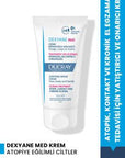 Ducray Dexyane MeD Creme Soothing Repair Cream for Eczema Relief - 30ml Ducray Dexyane MeD Creme for Eczema Relief eczema cream, soothing repair cream, Ducray Dexyane MeD Creme, atopic dermatitis treatment, skin repair cream for adults and children, gentle skincare, eczema relief, soothing skin cream, dermatitis treatment, skincare for sensitive skin