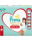 Prima Premium Care Baby Diapers Size 5, 34 Count - Comfortable, Dermatologist-Approved Disposable Diapers for - view 3