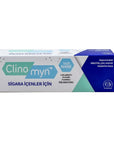 Clinomyn Toothpaste for Smokers - Removes Stains, Strengthens Enamel, Fresh Breath Clinomyn Toothpaste for Smokers - Stain Removal & Enamel Strengthening toothpaste for smokers, stain removing toothpaste, fluoride toothpaste, adult oral care, whitening toothpaste, oral hygiene, smokers oral care, teeth whitening, stain removal, fresh breath, Clinomyn, adult toothpaste, healthy gums, tooth decay prevention