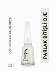 Flormar Nail Enamel - Long-Lasting, Nourishing Nail Polish with Magnesium & Calcium - 412 Sea Foam Flormar Nail Enamel - Long-Lasting & Nourishing nail enamel, nail polish, Flormar, long-lasting nail color, nourishing nail polish, intense pigment nail polish, nail care, beauty products, cosmetics, nail health