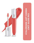 Loreal Paris Brilliant Signature Plump Lip Gloss - 410 Inflate: Hyaluronic Acid & Collagen for Fuller, Moisturized, Non-Sticky Lips Loreal Lip Gloss Plump: Hyaluronic Acid for Fuller Lips lip gloss, plumping lip gloss, hyaluronic acid lip gloss, collagen lip gloss, non-sticky lip gloss, Loreal lip gloss, Loreal 410 Inflate, liquid lip gloss, lip care, moisturizing lip gloss, fuller lips, lip enhancer, lip plumper, shiny lips, cosmetic, makeup, beauty product, women's beauty, lightweight lip gloss, comfortab