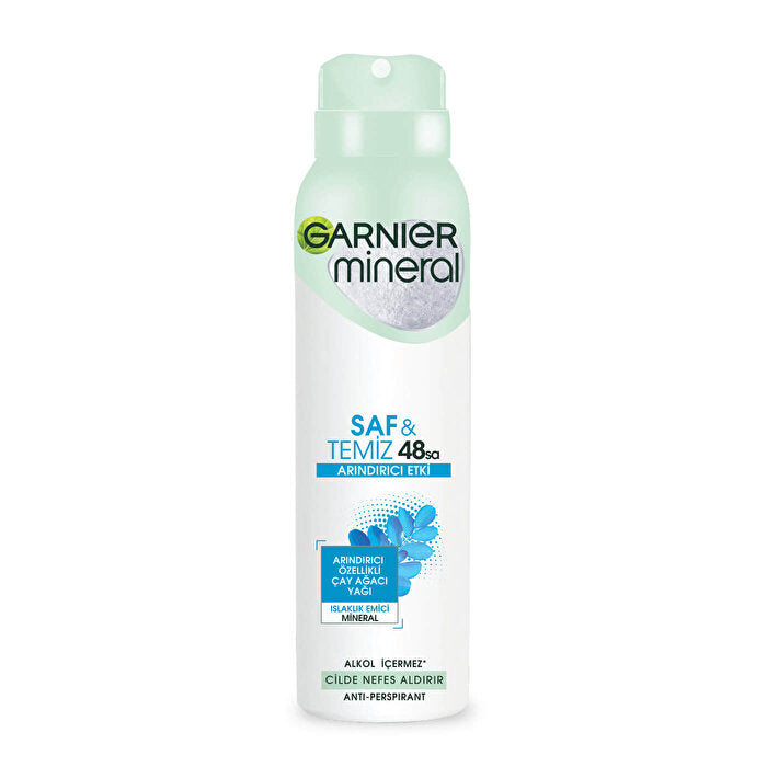 Garnier Mineral Antiperspirant Spray - 6 oz | Long-Lasting Protection