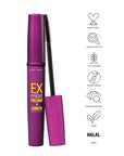 Pastel Pastel Express Volume Length Mascara Black 10ml - Enhances Eyelashes with Volumized and Lengthened Look