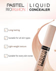 Pastel Profashion Liquid Concealer 104 - Precise Coverage for Flawless Skin