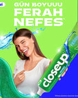 Closeup Toothpaste Menthol Fresh 50ml - Active Zinc Technology | Gel Formula