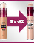 Maybelline Instant Anti Age Eraser Concealer - High Coverage, Hydrating, 12-Hour Wear
