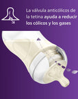 Philips Avent Natural Nipple 2 Holes - 1 Month+ | 2-Pack