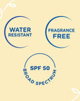 Mustela SPF50+ Sunscreen Lotion for Sensitive Skin - Water-Resistant, Natural Ingredients, Baby Friendly