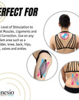 Kinesio Tex Gold Pain Relief Band 2" x 16ft | Therapeutic Tape