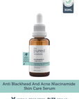 The Purest Solutions Pore Tightening and Lightening Serum 30ml - Niacinamide 5% + Zinc PCA 1% for Smoother, Even-Toned S