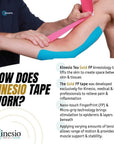 Kinesio Tex Gold Pain Relief Band 2" x 16ft | Therapeutic Tape
