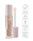 Pastel Extra Hydrating Plumping Lip Gloss - 5.3ml, Shade 201, Moisturizing Lip Care