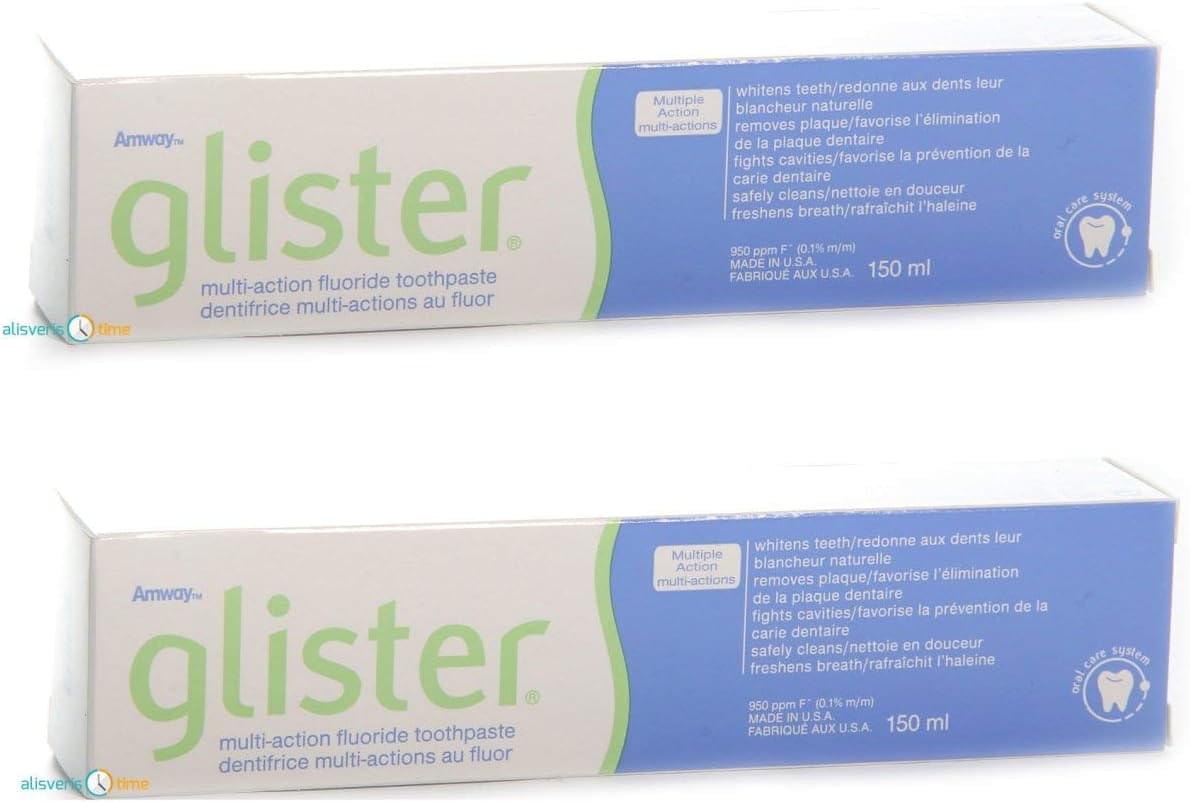 Glister Fluoride Large Size Toothpaste 150 ML (2 Pieces)