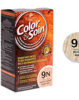 Color&Soin 9N Honey Blond - Natural Ammonia-Free Permanent Hair Dye