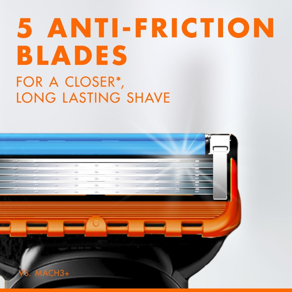 Gillette Fusion Replacement Razor Blades - 4 Count | Comfort Shaving
