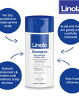 Linola Gentle Shampoo for Sensitive Scalp - 200 ml, Linola Hair Care