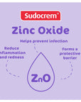 Sudocrem Baby Care Cream 125g - Diaper Rash Relief & Skin Protection