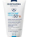 Isis Pharma Neotone SPF50+ Mineral Sunscreen - Tinted, Illuminating, Sensitive Skin Friendly
