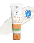 Vichy Capital Soleil Mattifying 3-in-1 SPF50+ Sunscreen for Sensitive Skin - 1.69 fl oz