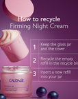 Caudalie Resveratrol Lift Firming Night Cream - Anti-Aging, Firming & Lifting Night Cream for Aging Skin