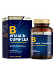 Nutraxin B Vitamin Complex 60 Tablets - Dietary Supplement for Adults with Comprehensive B Vitamins