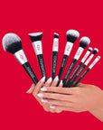 Pastel Profashion Concealer Brush for Precise Eye Makeup Application - Dense Bristle Structure, Special Cut for Easy Con