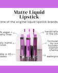 Pastel Daylong Lipstick - Long Lasting Liquid Lip Color with Vibrant Color Intensity