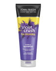 John Frieda Violet Crush Blonde Hair Shampoo - Sulfate-Based, Violet Extracts, 8.45 fl oz
