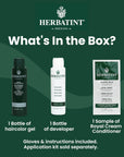 Herbatint Dark Ash Blonde Hair Dye - Natural, Ammonia-Free Hair Coloring with Aloe Vera