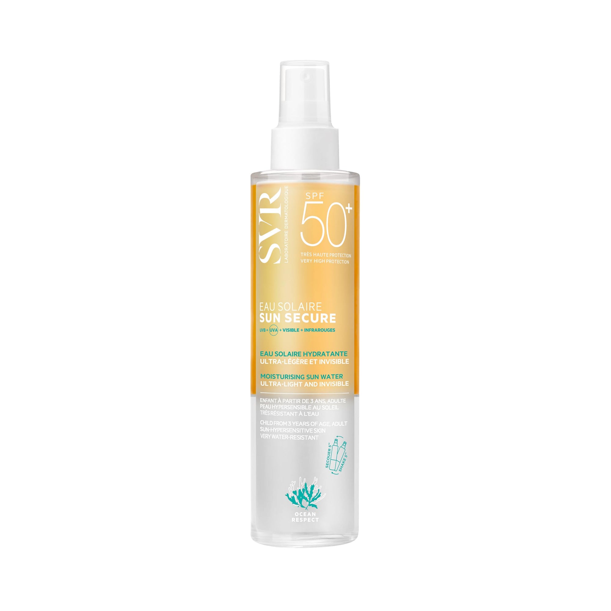 SVR Sun Secure Sunscreen Water SPF50+ 200ml