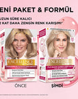 L'Oreal Paris Excellence Crème Hair Color Ash Blonde 9.1 - 100% Gray Coverage | Professional Care - view 4