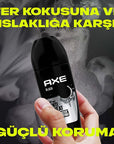 Axe Black Roll On Deodorant - 48 Hour Protection | 1.7oz
