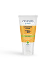Celenes Herbal: SPF 50+ Anti-Aging Sunscreen - Protect & Rejuvenate Sensitive Skin with Collagen, Fragrance & Paraben Free, Water Resistant - 1.69 fl oz Celenes: SPF 50 Anti-Aging Sunscreen - Sensitive Skin Protection Anti-aging sunscreen, SPF 50+ sunscreen, Sunscreen for sensitive skin, Mineral sunscreen, Organic sunscreen, Water resistant sunscreen, Paraben free sunscreen, Fragrance free sunscreen, Alcohol free sunscreen, Collagen sunscreen, Sunscreen, Facial Sunscreen, UVA/UVB protection, Skin rejuvenati
