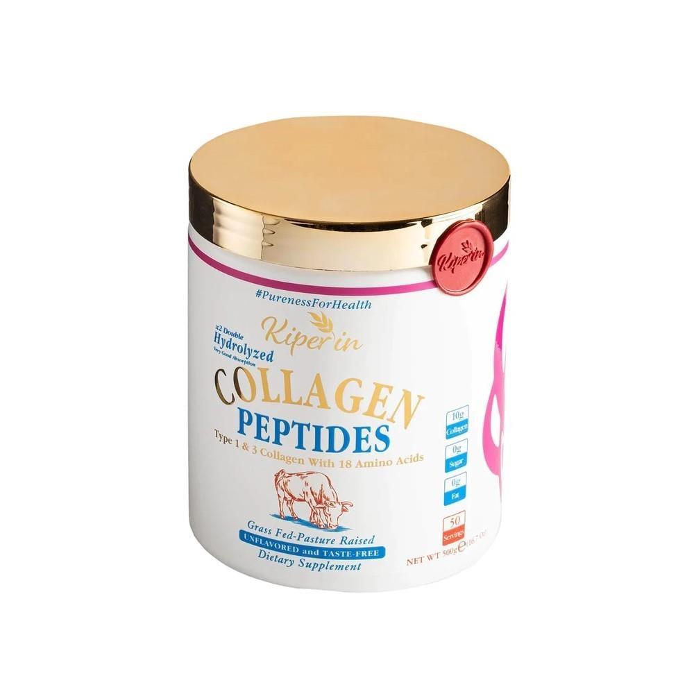 Kiper İn Collagen Peptide Supplement 500gr - Pure Hydrolyzed Collagen Powder for Joint and Skin Health Kiper İn Collagen Peptide Supplement 500gr Collagen Peptide Supplement, Hydrolyzed Collagen Powder, Natural Dietary Supplement, Pure Collagen Peptides, Joint and Skin Health Support, Health and Wellness, Fitness Recovery, Clean Label Products, Natural Health Supplements, Dietary Supplements, Collagen Powder, Skin Health, Hair Health, Joint Health