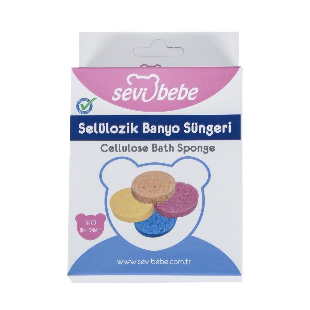 SEVI BEBE SELULOZIK BANYO SUNGERI - MAVİ