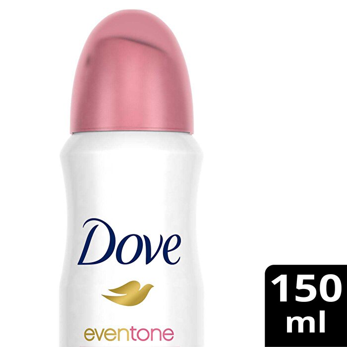 Dove Even Tone Antiperspirant Women's Spray 150ML - Smooth Skin Care | Aloe Vera & Calendula