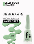 Flormar Jelly Look Nail Enamel High-Shine Gel Polish 11ml
