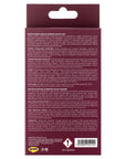 Eklips Crimson Velvet Square False Nails 24-Pack