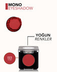Flormar Mono High-Pigment Shimmer Eyeshadow 4g