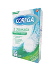 Corega Dental Prosthesis Cleaning Tablets - Effervescent Solution for Denture Hygiene - 30 Tablets - Vitamin & Supplement