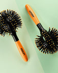 Mixup 3D Curling & Detangling Brush: Effortless Curls, Detangles & Massages Scalp - Vegan, Cruelty-Free Hair Brush Mixup Curling & Detangling Brush: Easy Curls & Healthy Hair curling brush, detangling brush, curly hair brush, vegan hair brush, cruelty-free hair brush, 3D curling brush, easy curl hair brush, scalp massage brush, hair brush, curl brush, detangler, vegan, cruelty-free, ergonomic, anti-breakage, scalp massage, hair styling, hair care, hair tool, wave creation, tangle-free, hair growth, relaxati
