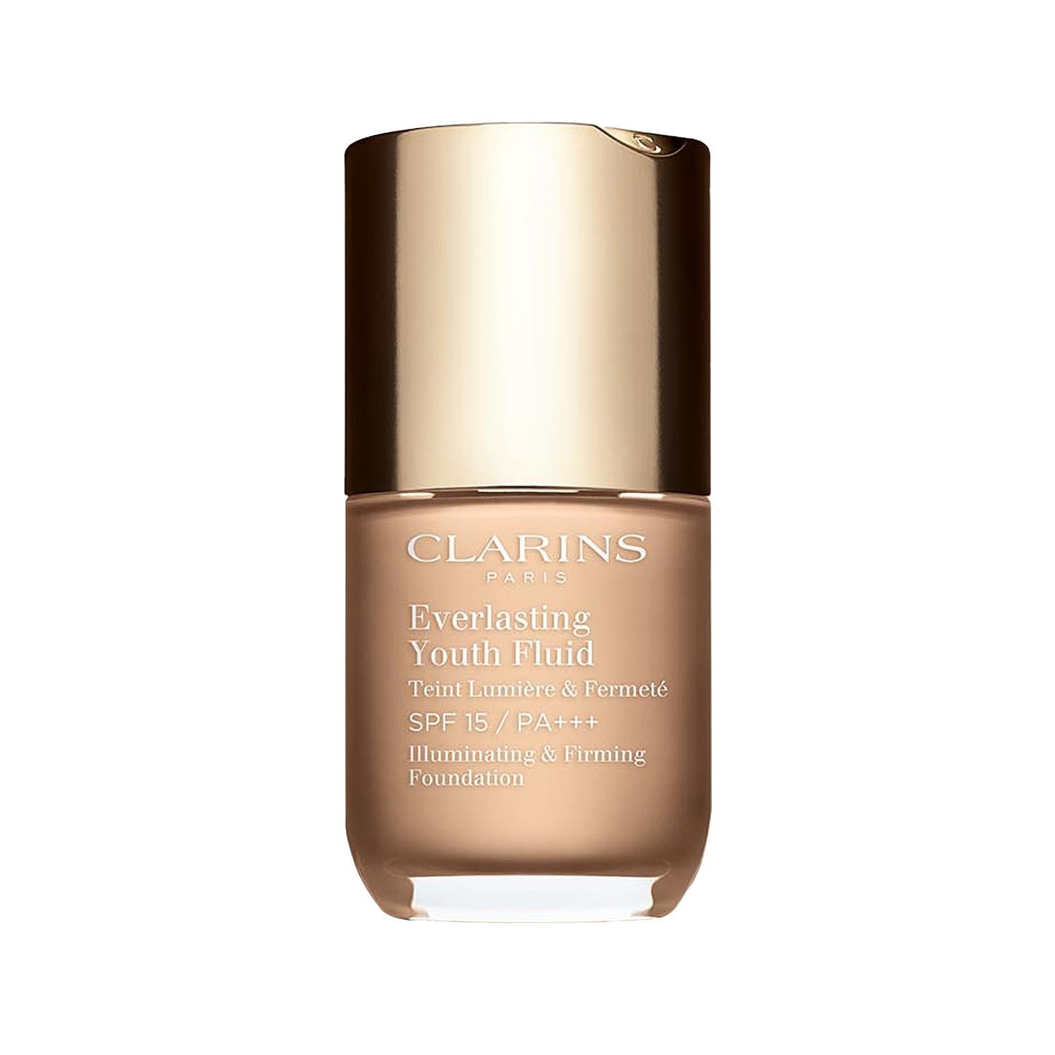 Clarins Everlasting Youth Foundation: Long-Lasting, Anti-Aging Fluid Makeup - Shade 105.5 - Achieve a Youthful Complexion Clarins Everlasting Youth Foundation - Long-lasting Anti-Aging Makeup Clarins foundation, Everlasting Youth foundation, Long-lasting foundation, Anti-aging foundation, Fluid foundation makeup, Foundation 105.5, Makeup foundation, foundation, makeup, anti-aging, long-lasting, fluid foundation, Clarins, beauty, cosmetics, women's makeup, youthful complexion, radiant skin, flawless coverage