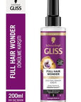 Gliss Full Hair Wonder: Hair Loss Treatment & Strengthening Spray with Biotin & Collagen - Leave-In Conditioner for Thin Hair & Breakage Prevention Gliss Hair Wonder: Hair Loss Treatment, Strengthening Spray hair loss treatment, hair strengthening spray, biotin hair care, collagen hair treatment, leave in hair conditioner, hair breakage prevention, thin hair solution, Gliss hair products, hair volume spray, hair care product, anti-hair loss, biotin, collagen, herbal proteins, vitamin complex, leave-in condi